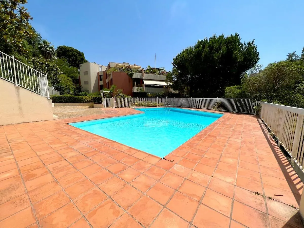 La Pastourelle Studio Close To Sea Pool Parking Nizza Francia